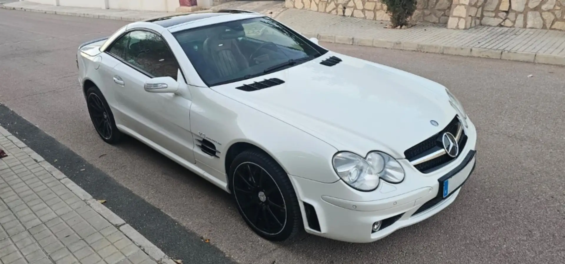 Mercedes-Benz SL 55 AMG Aut. Blanc - 2