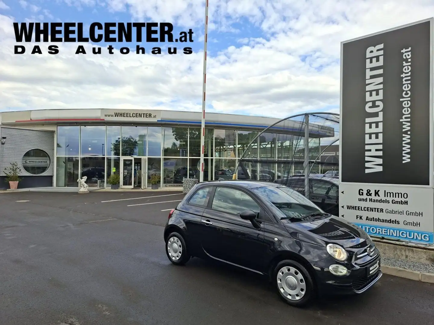Fiat 500 Hybrid 70 * 1.BESITZ Schwarz - 1
