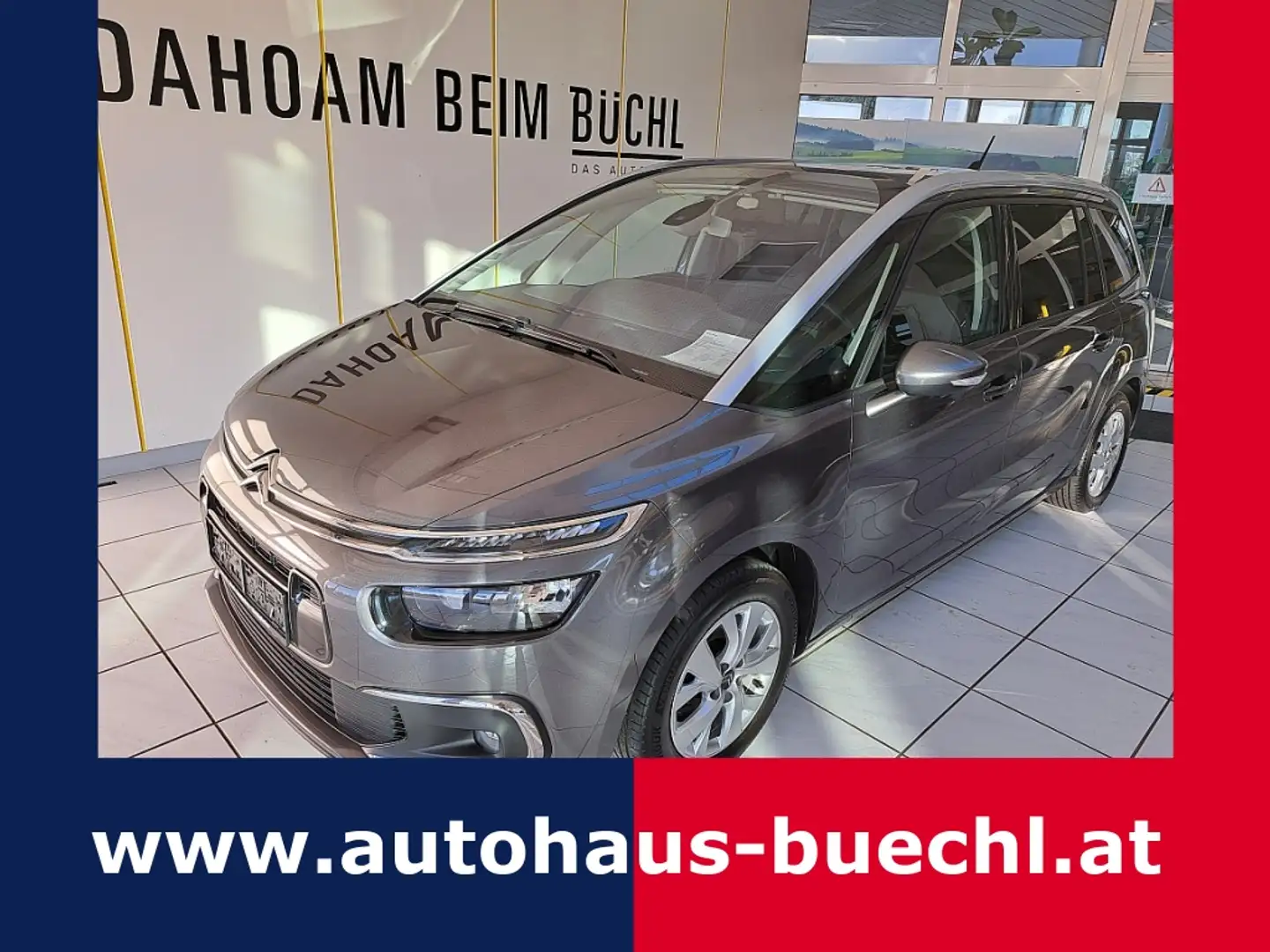 Citroen Grand C4 Picasso PureTech 130 S&S 6-Gang Feel Edition Сірий - 1