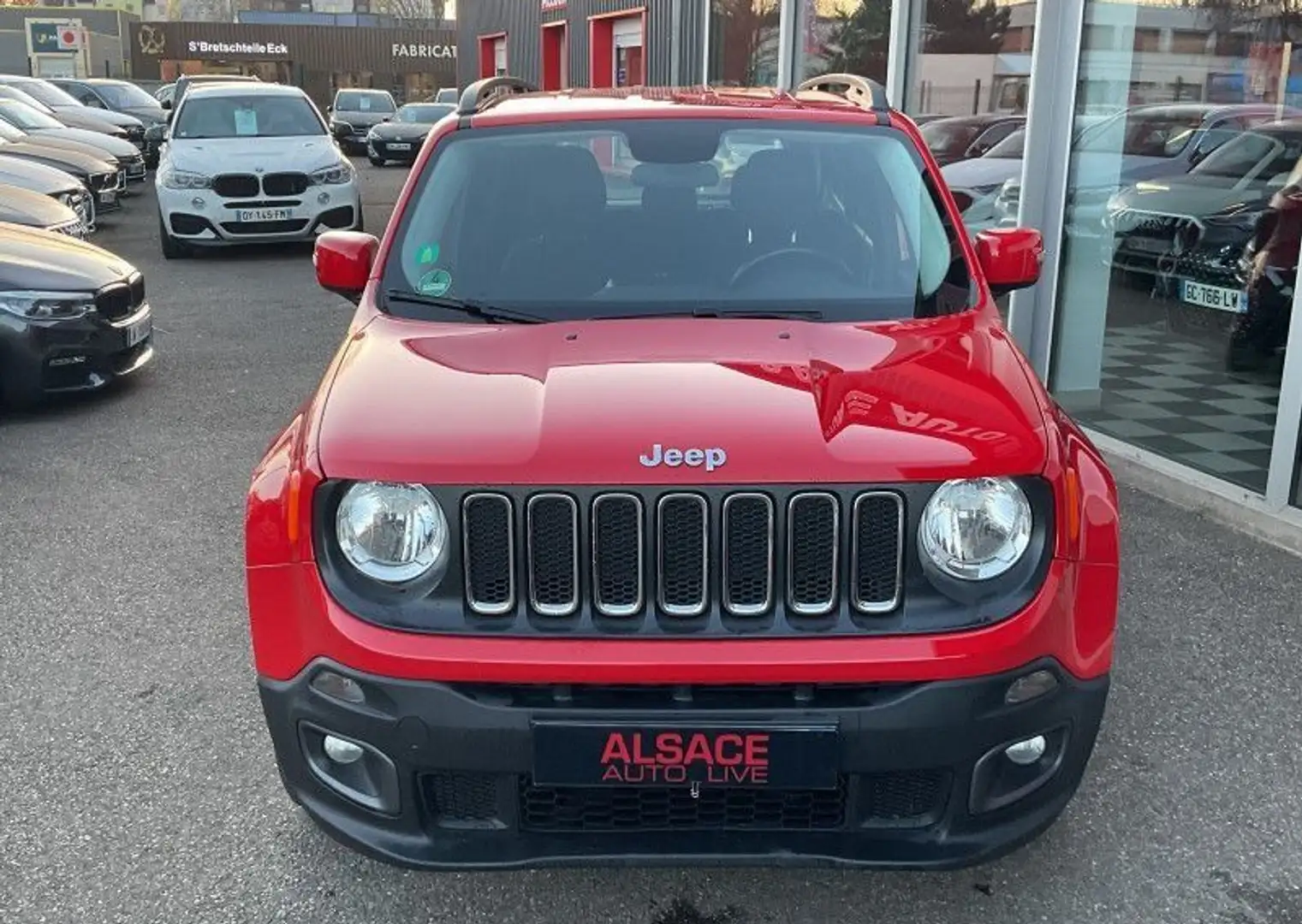 Jeep Renegade 1.6 E.TORQ EVO S&S 110CH LONGITUDE Rouge - 2