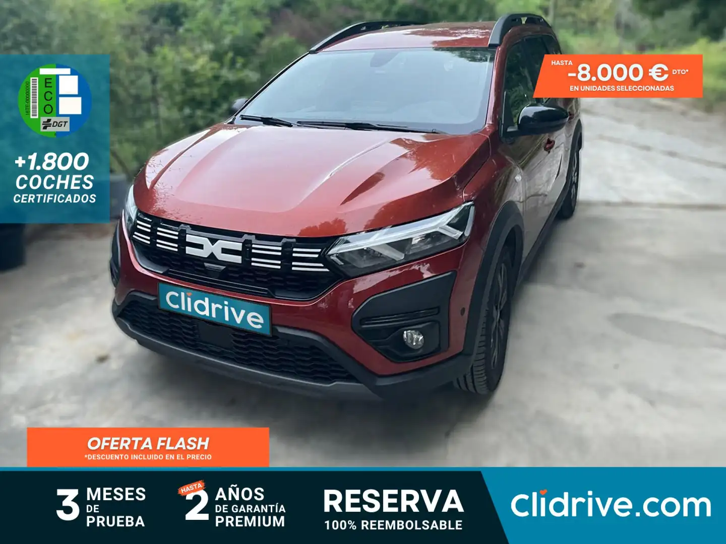 Dacia Jogger 1.0 ECO-G Extreme Go 7pl. Marrón - 1