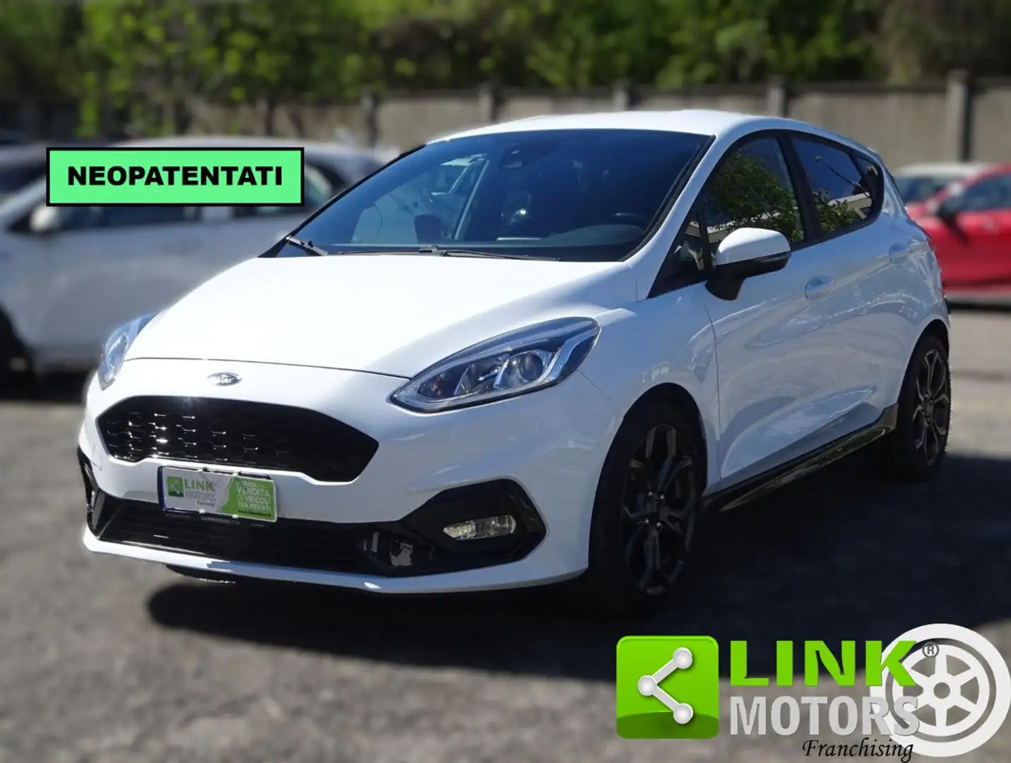Ford Fiesta 1.5 TDCi 5 porte ST-Line NEOPATENTATI Garanzia Blanco - 1