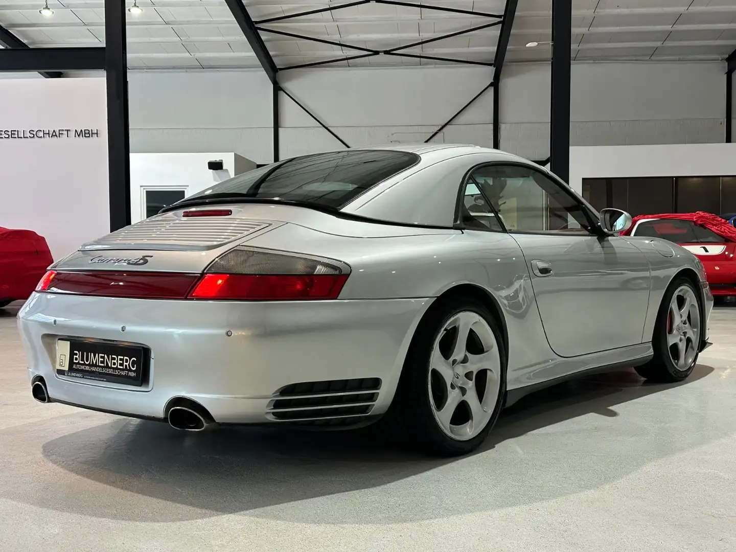 Porsche 996 4S Cabriolet *Leder,Bi-Xenon,Tempo* Ezüst - 2