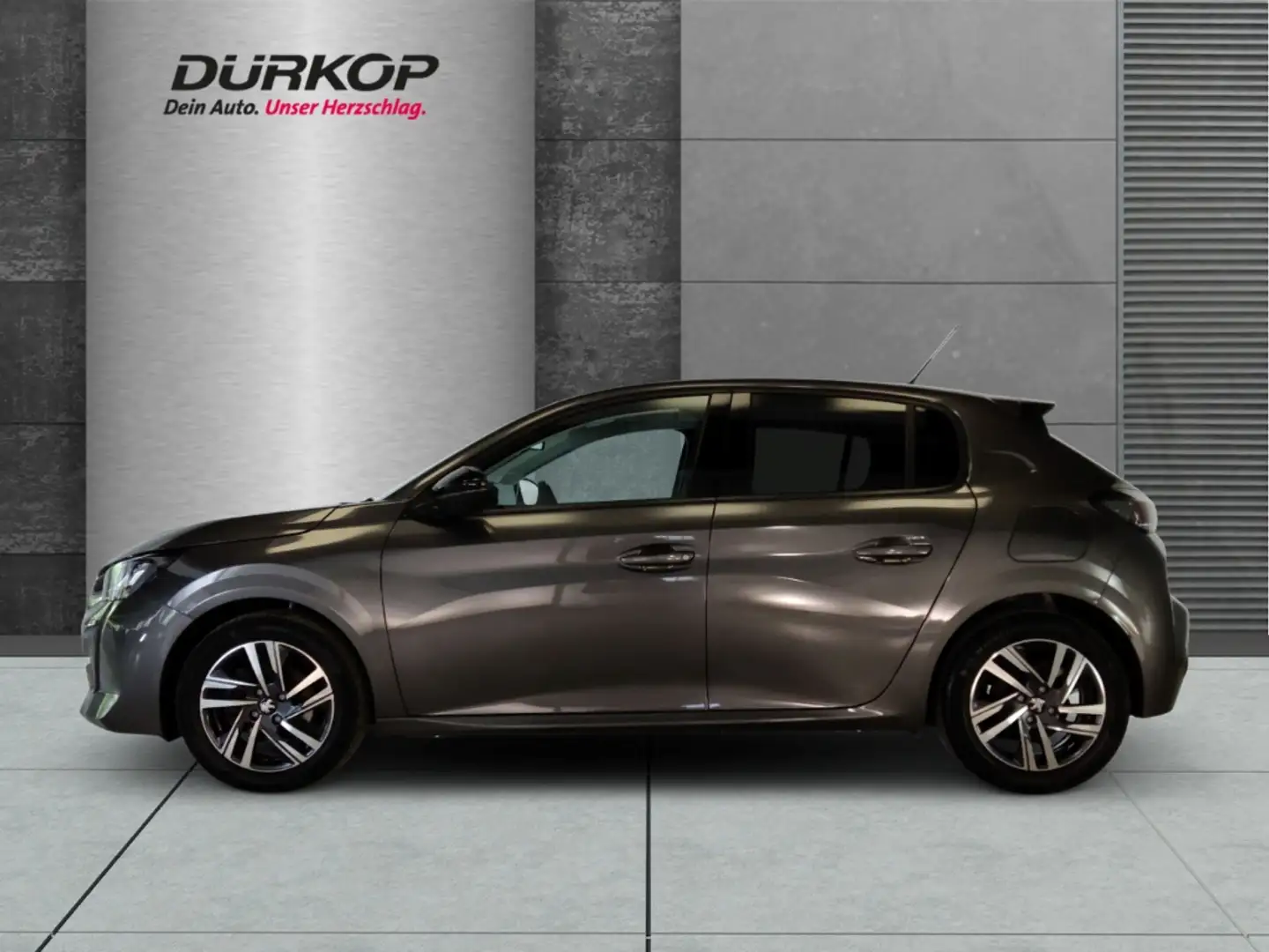 Peugeot 208 1.2 PureTech AllurePack Navi  Klimaautom Sitzheizu Gris - 2