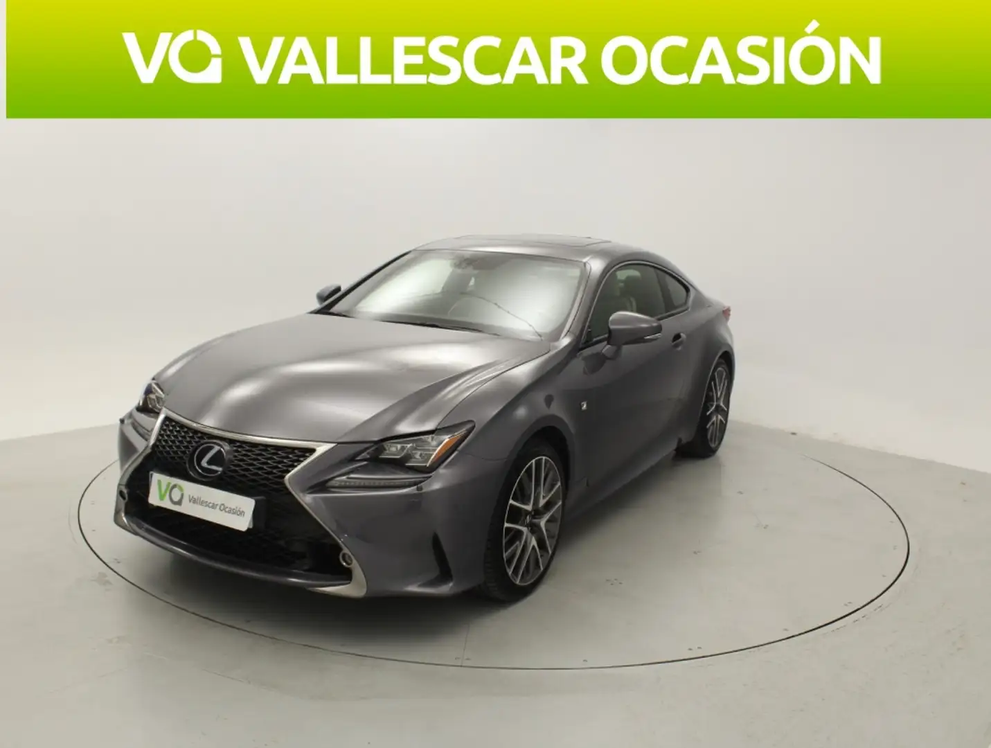Lexus RC 300h F-SPORT 2.5 HYBRID 223 CV 2P Grijs - 1