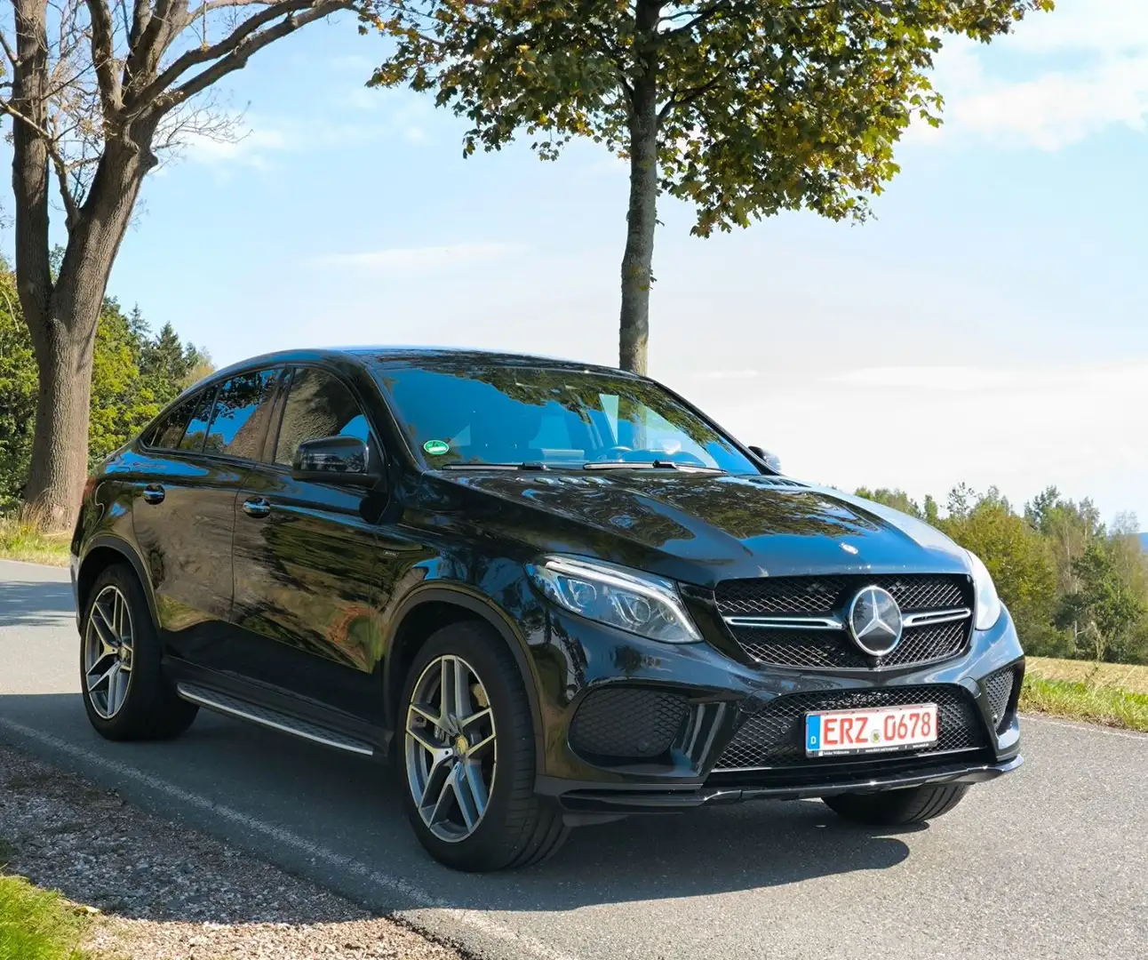 Mercedes-Benz GLE 43 AMG GLE Coupe 450/43 AMG 4Matic Standh. Headup AHK Schwarz - 1