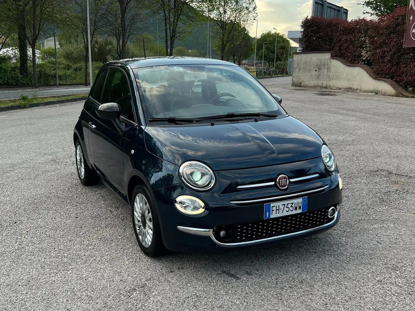 Fiat 500 500 1.2 Lounge 69cv Kék - 1