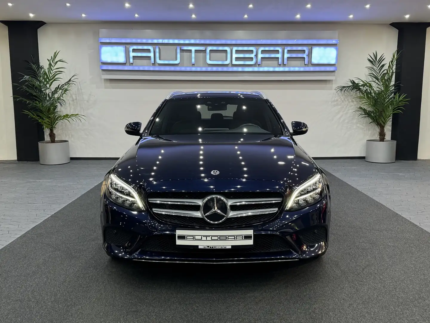 Mercedes-Benz C 300 de 9G. AVANTGARDE DISTRON*SPUR*DAB*KAM*LED Blau - 1