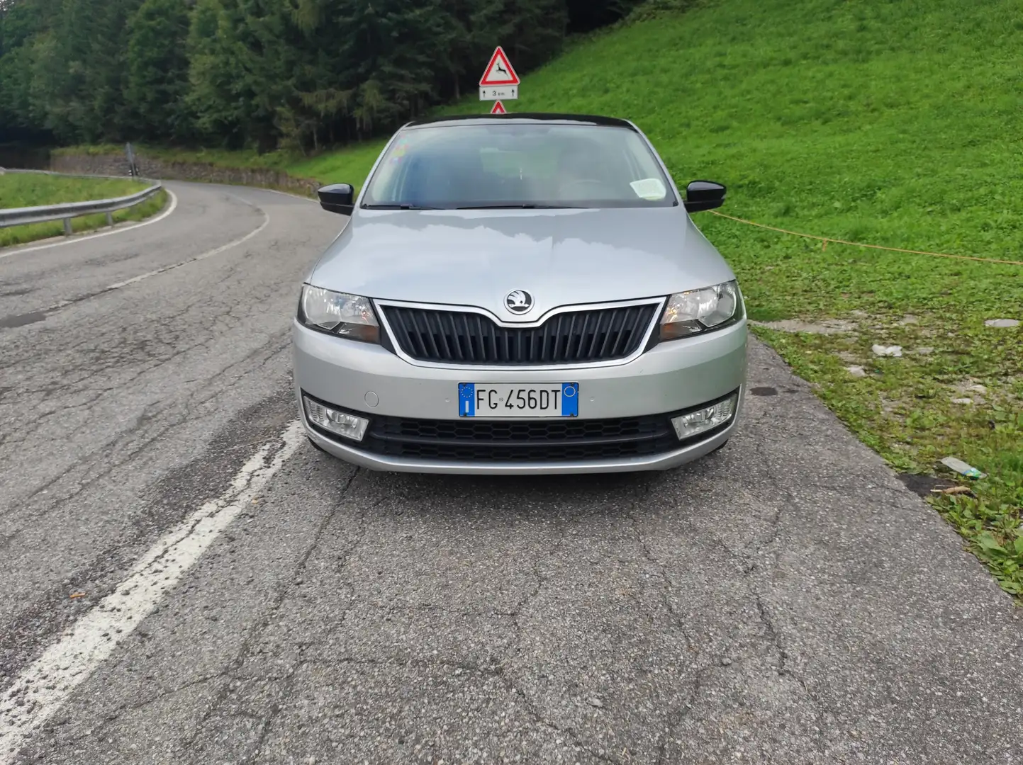 Skoda Rapid/Spaceback Rapid Spaceback tdi Ambition 115cv Grigio - 2