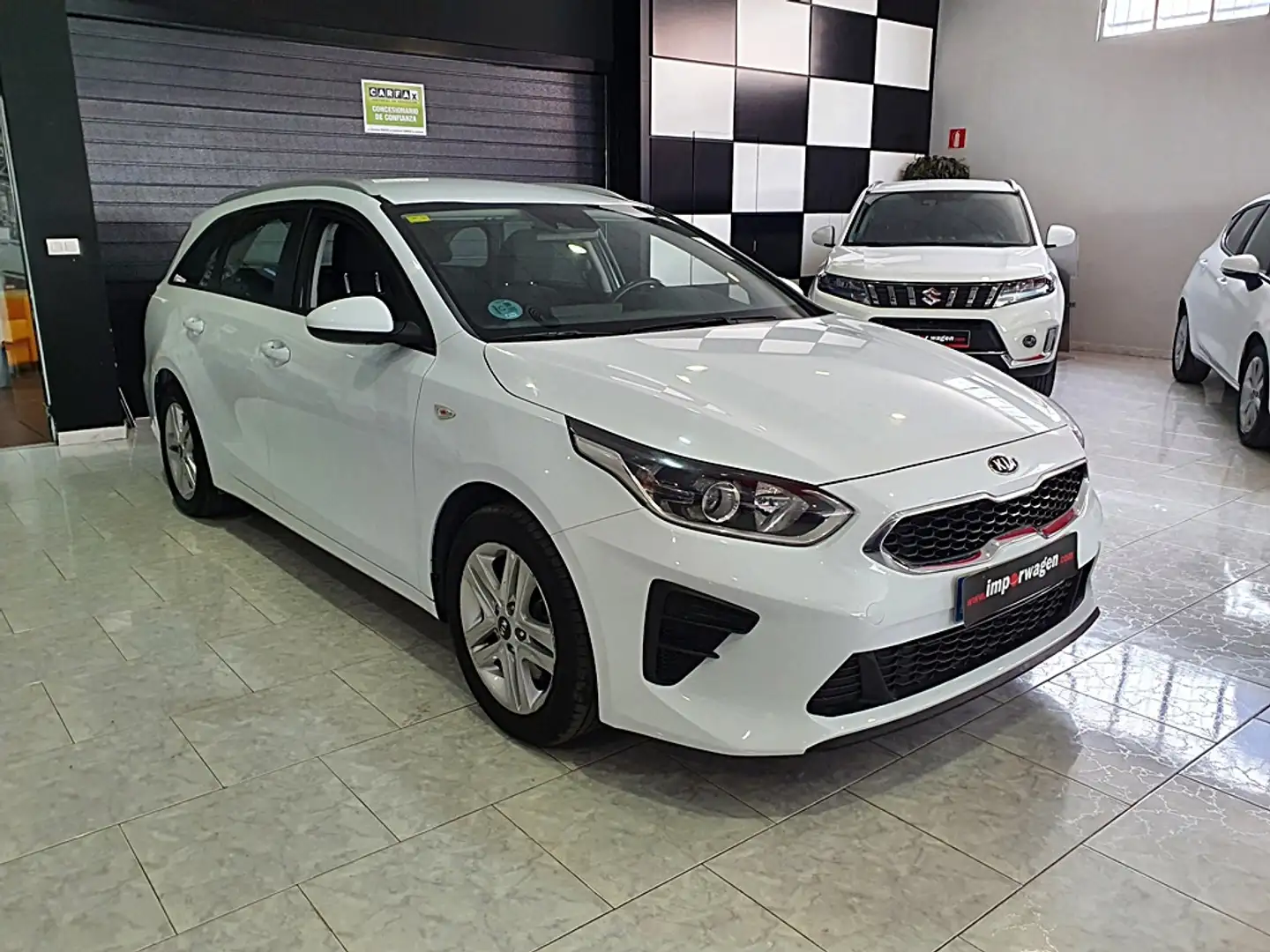 Kia Ceed / cee'd Tourer 1.6CRDi Eco-Dynamics Drive 115 Blanco - 2