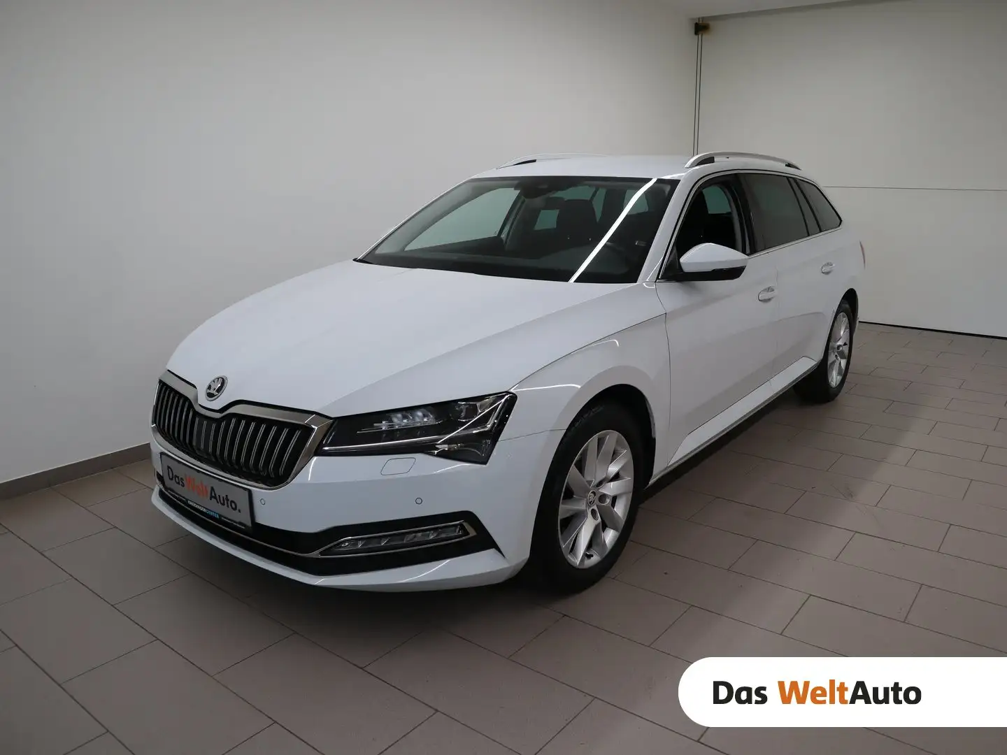 Skoda Superb Style TDI DSG Weiß - 1
