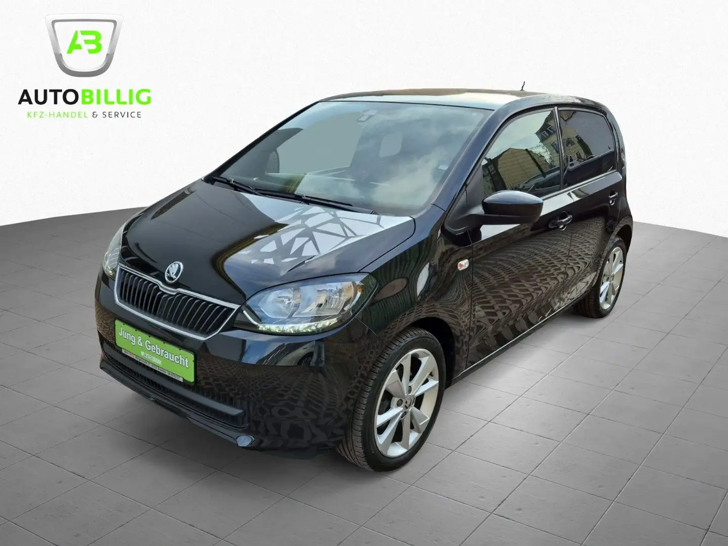 Skoda Citigo 1.0 FUN  SHZG|Klima|PDC|Alu Schwarz - 1