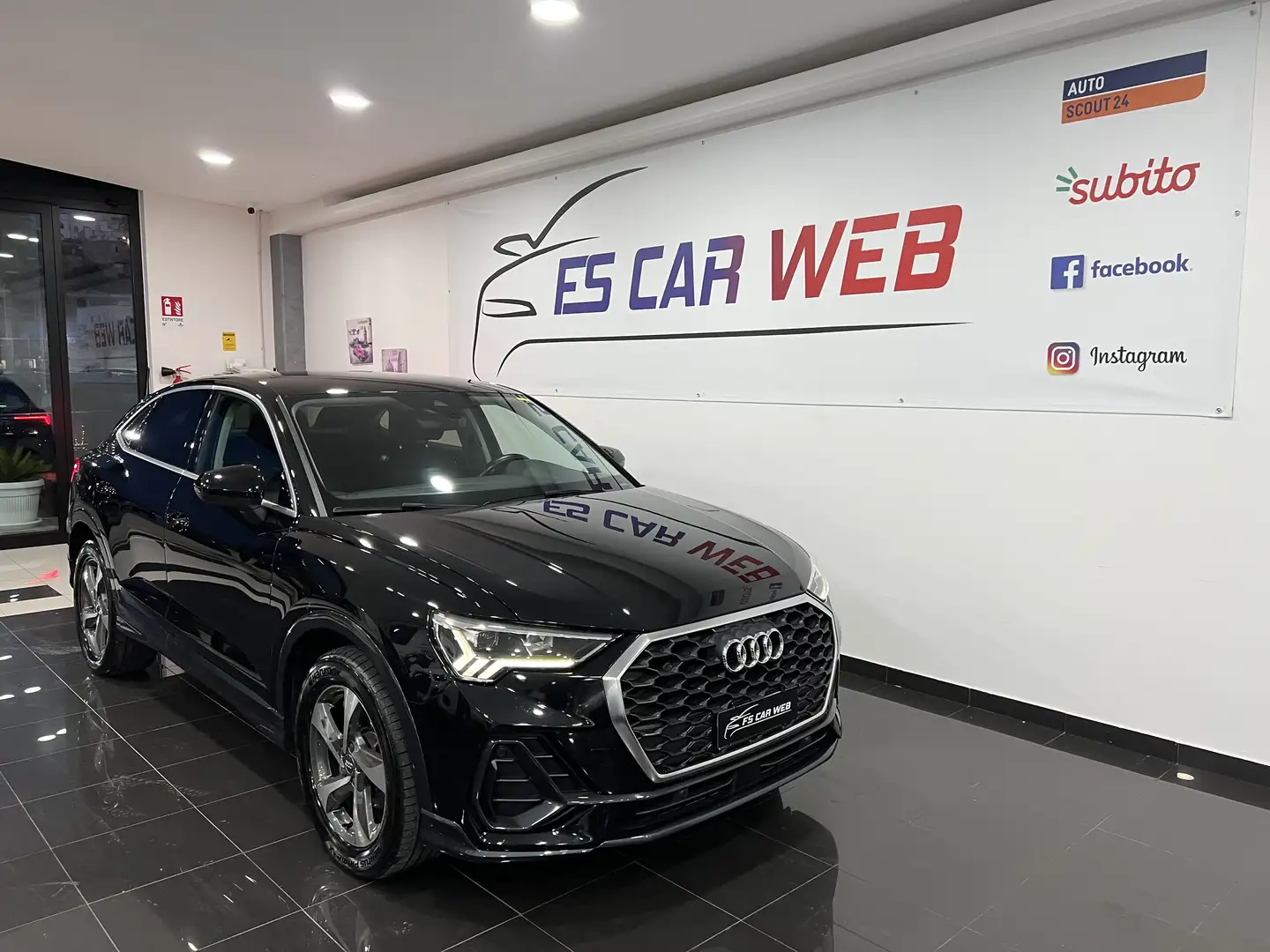Audi Q3 SPB 35 2.0 tdi Business Advanced s-tronic 150 cv Schwarz - 1