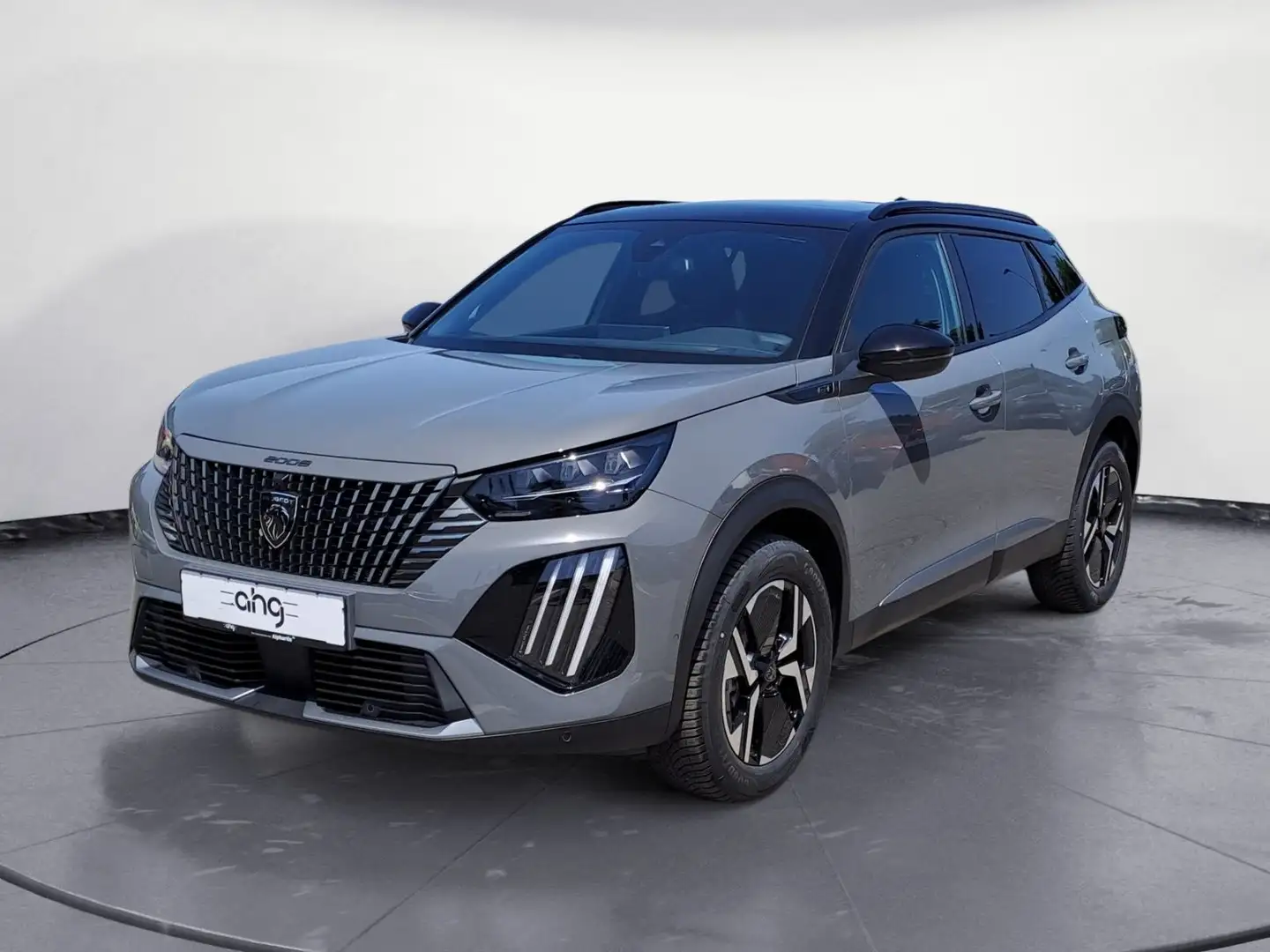 Peugeot 2008 GT HYBRID 136 e-DSC6 Sicht- und Navigations Grau - 2