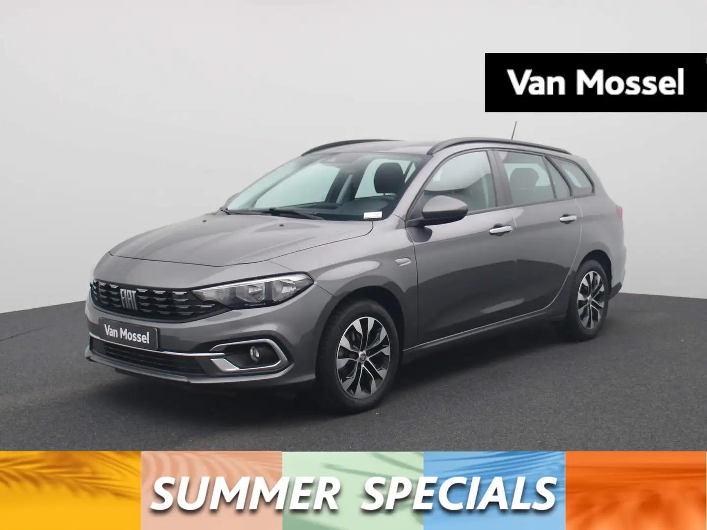 Fiat Tipo Stationwagon 1.5 Hybrid City | Navi | Cam | ECC | Gris - 1