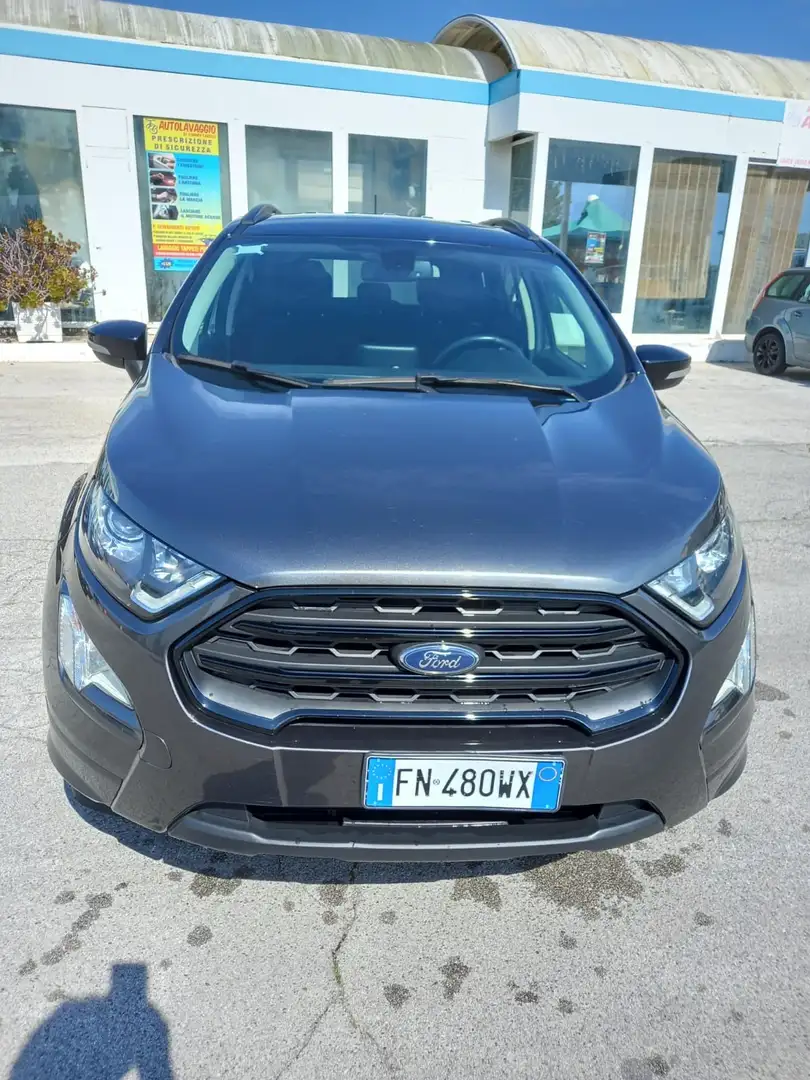 Ford EcoSport EcoSport 1.0 ecoboost Titanium S 125cv Grigio - 2