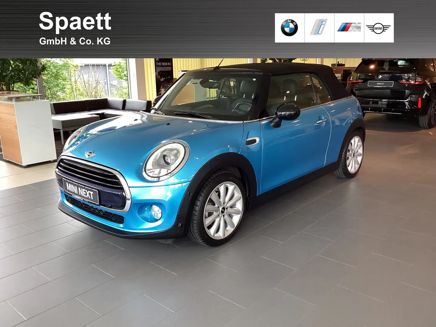 MINI Cooper Cabrio Cooper Cabrio Chili HK HiFi DAB LED Navi BT Shz Blauw - 1