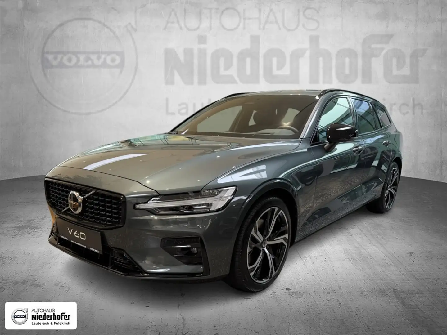Volvo V60 B4 (P) Ultra Dark Geartronic Gris - 1