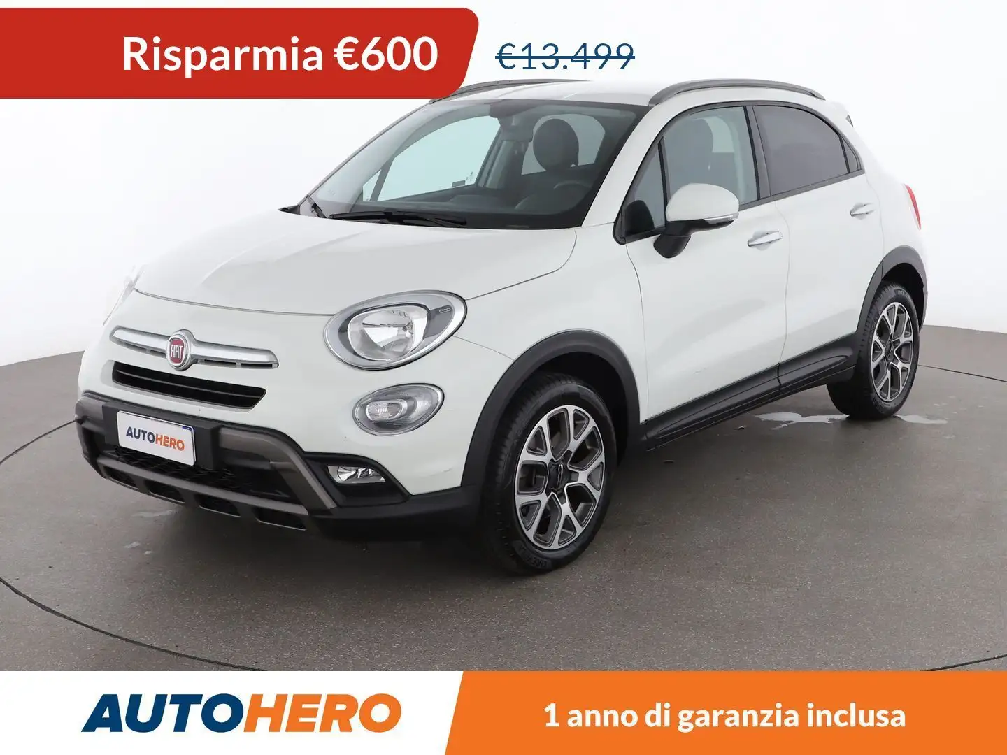 Fiat 500X 1.3 M-Jet City Cross 95 CV Bianco - 1