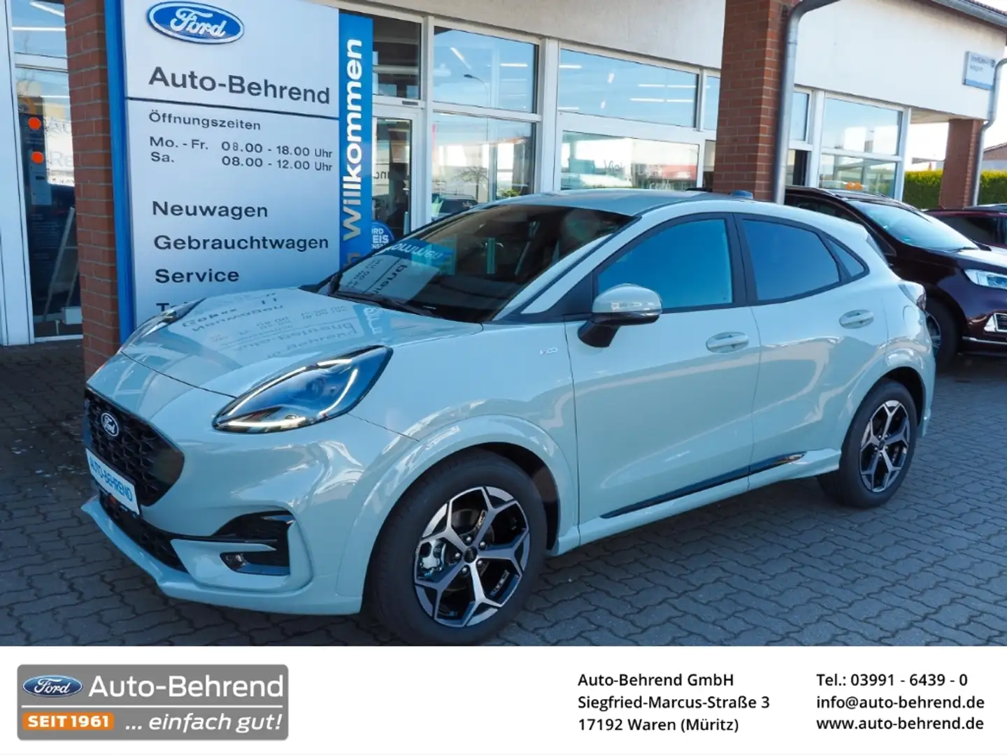 Ford Puma ST-Line Automatik Navi Kamera Grau - 1