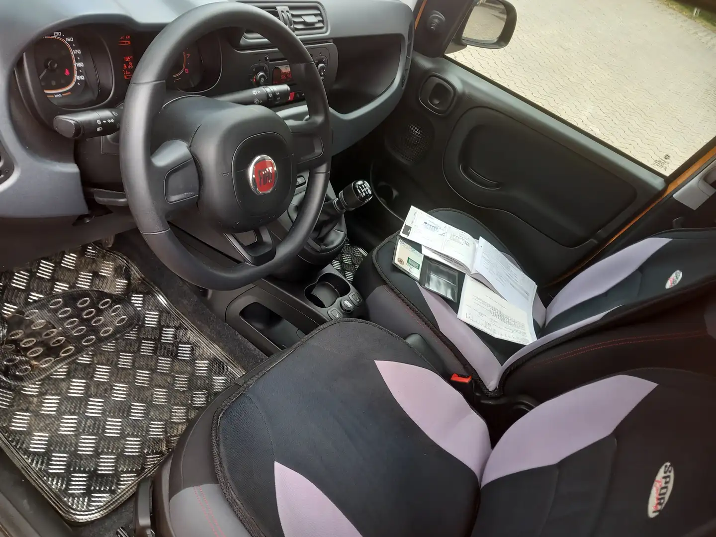 Fiat Panda Panda 1.2 Lounge Orange - 1