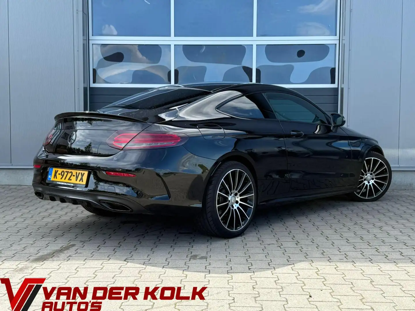 Mercedes-Benz C 180 Coupé AMG Pakket Automaat Xenon Alcantara/Leder Na Zwart - 2