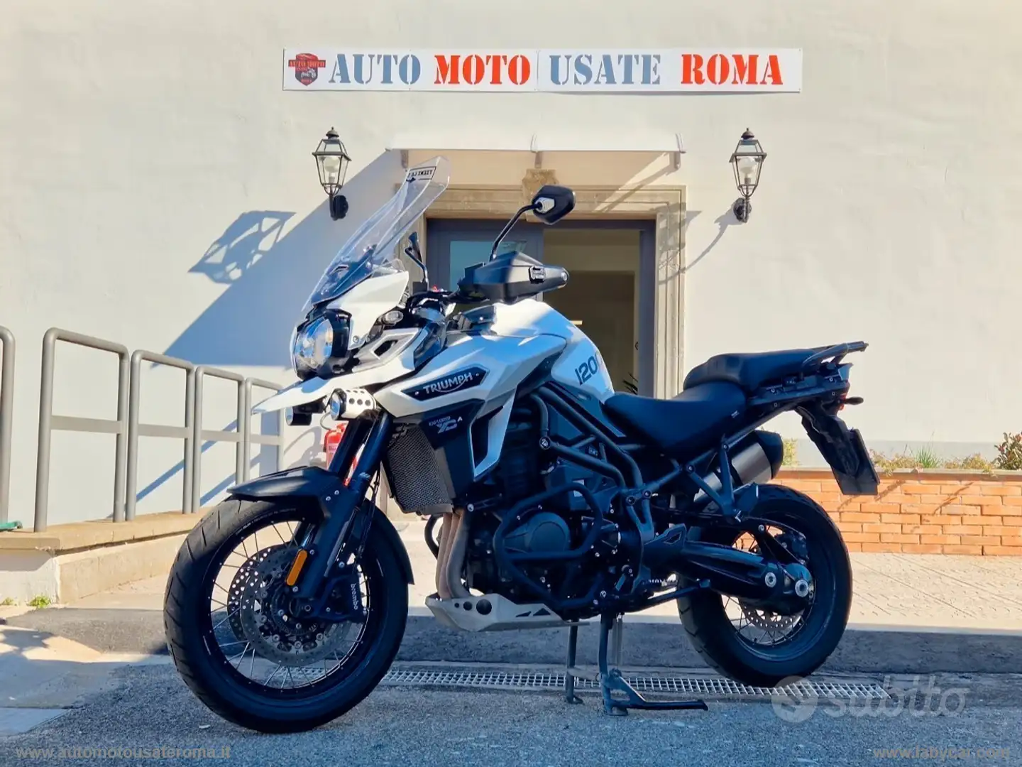 Triumph Tiger 1200 Tiger 1200 XCA EXPLORER RATE AUTO MOTO SCOOTER Bianco - 1