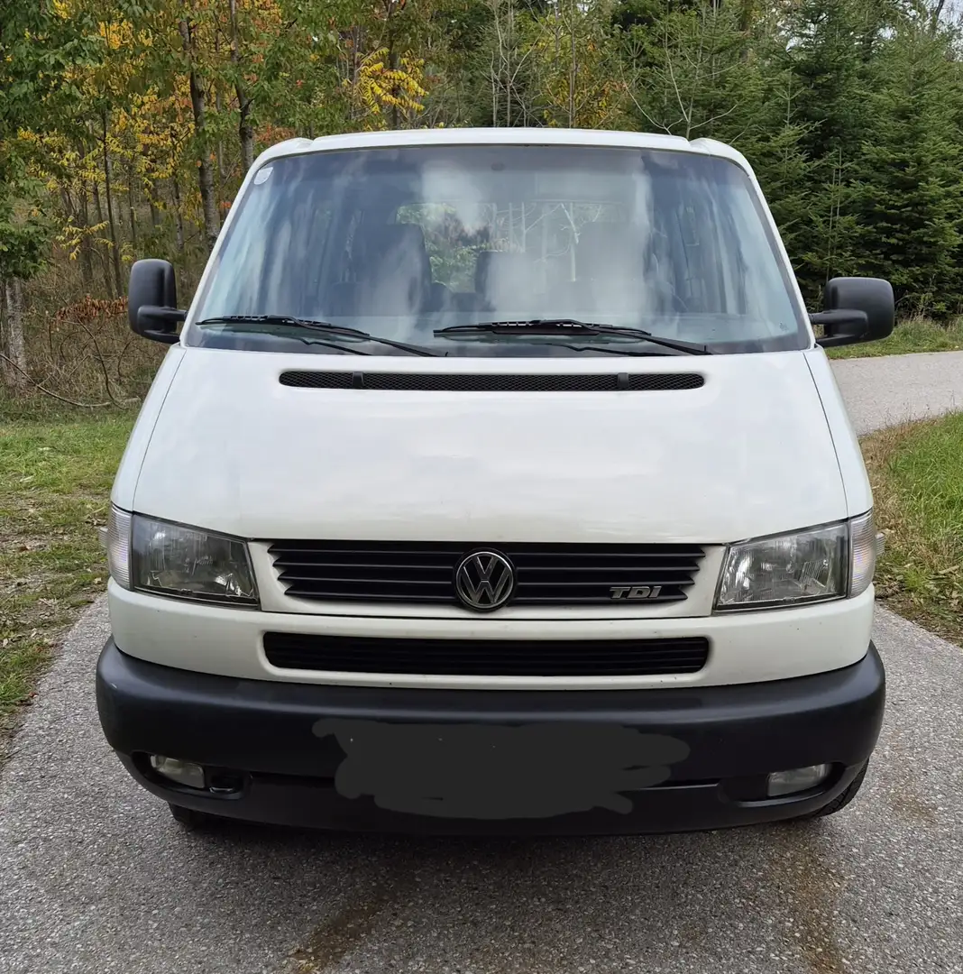 Volkswagen T4 Caravelle 2-3-3 GL 2,5 TDI Weiß - 2