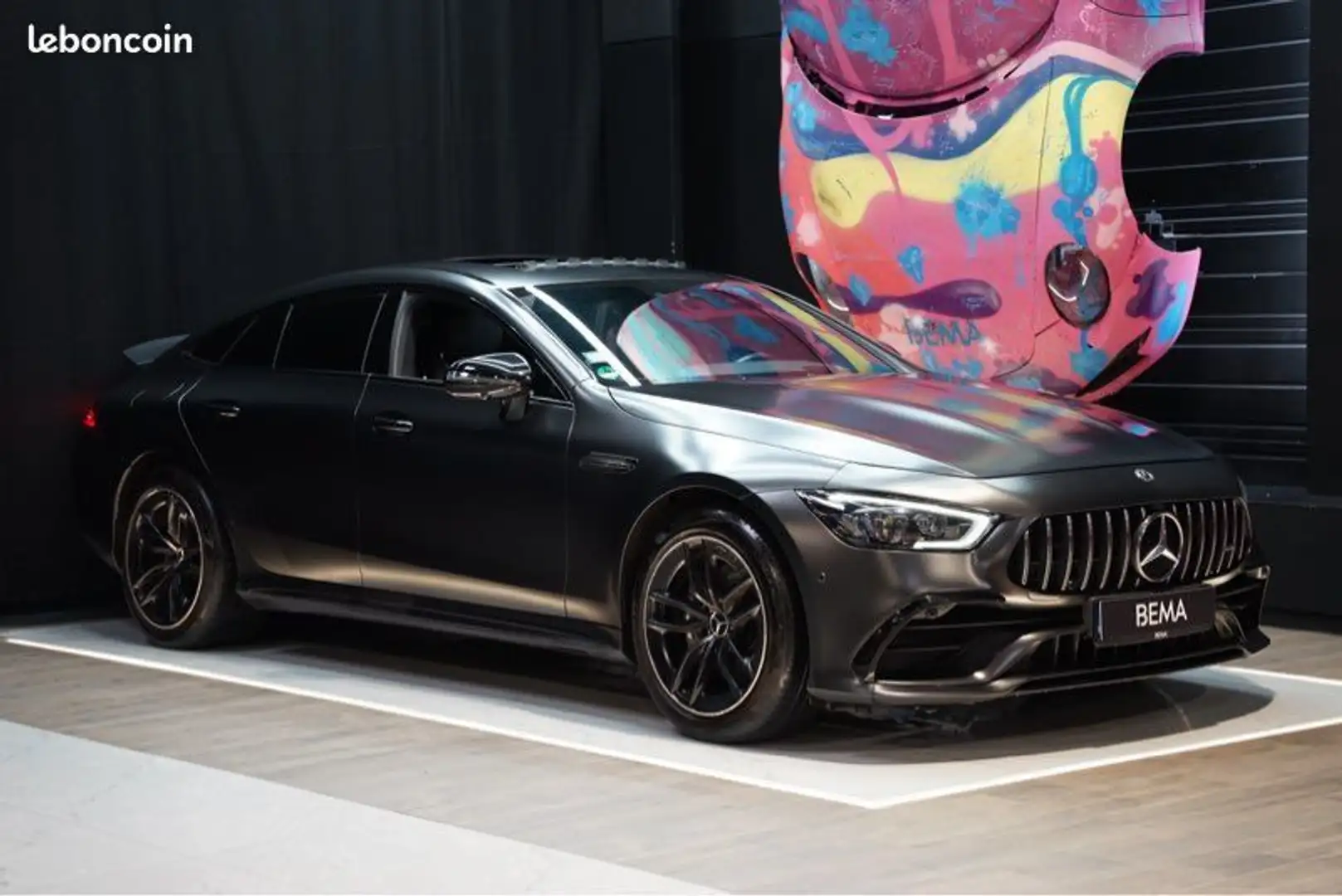 Mercedes-Benz AMG GT 43 4MATIC%2B 3.0L 367ch | Malus Payé Caméra 360°| Burmester Toit Ouvrant 677 Mois Negru - 1