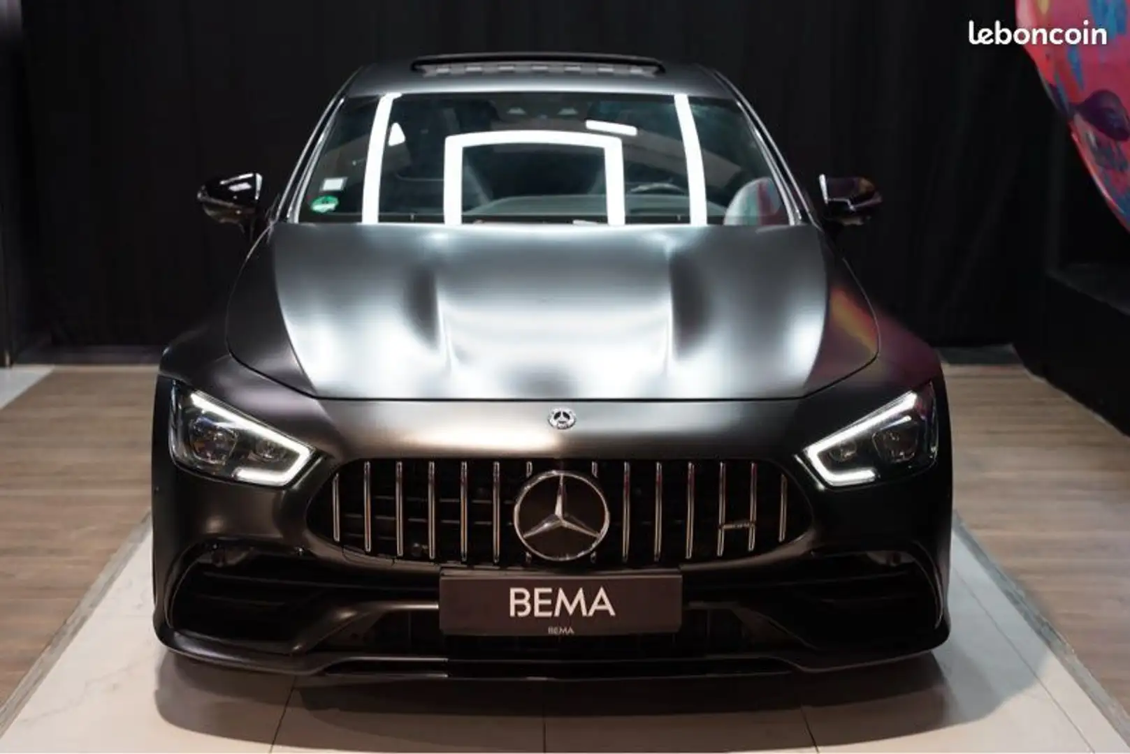 Mercedes-Benz AMG GT 43 4MATIC%2B 3.0L 367ch | Malus Payé Caméra 360°| Burmester Toit Ouvrant 677 Mois Negru - 2