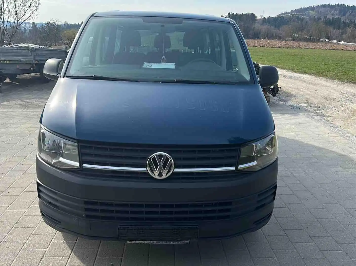Volkswagen T6 Kombi 2.0 TDI*lang*4Sitze*Scheckheft*Motorschaden/läuft* Blau - 1