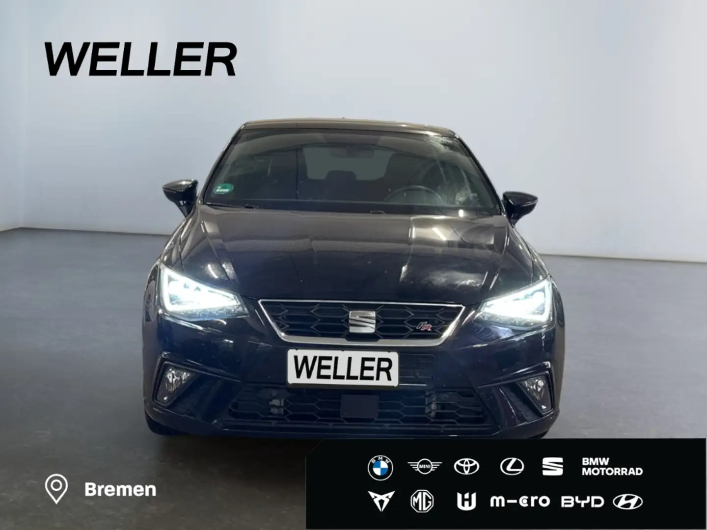 SEAT Ibiza 1.0 TSI FR *LED*Beats*CAM*SHZ*Navi*CarPlay* Schwarz - 2