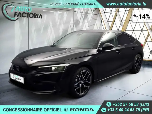 Honda Civic XI -14% 2.0 HYB 184cv BVA +T.PANO+GPS+CUIR+CAM