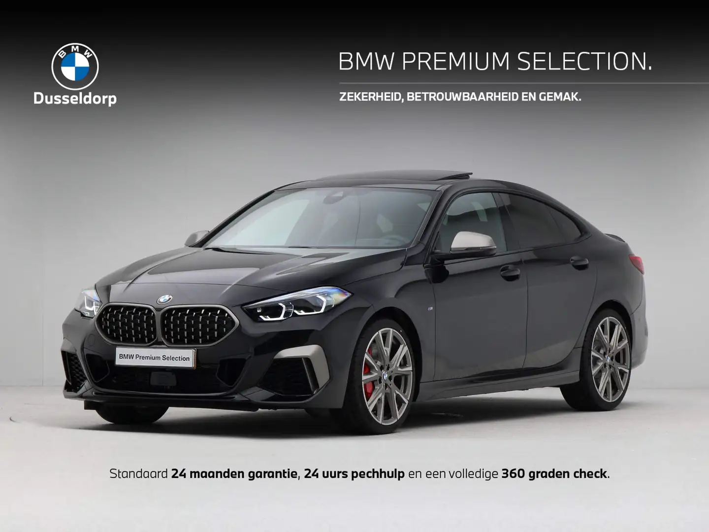BMW 235 2 Serie Gran Coupé M235i xDrive Incl. Klasse 5 Ala Zwart - 1
