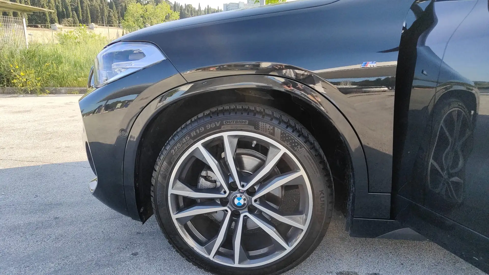 BMW X2 sdrive18d Msport X auto Nero - 2