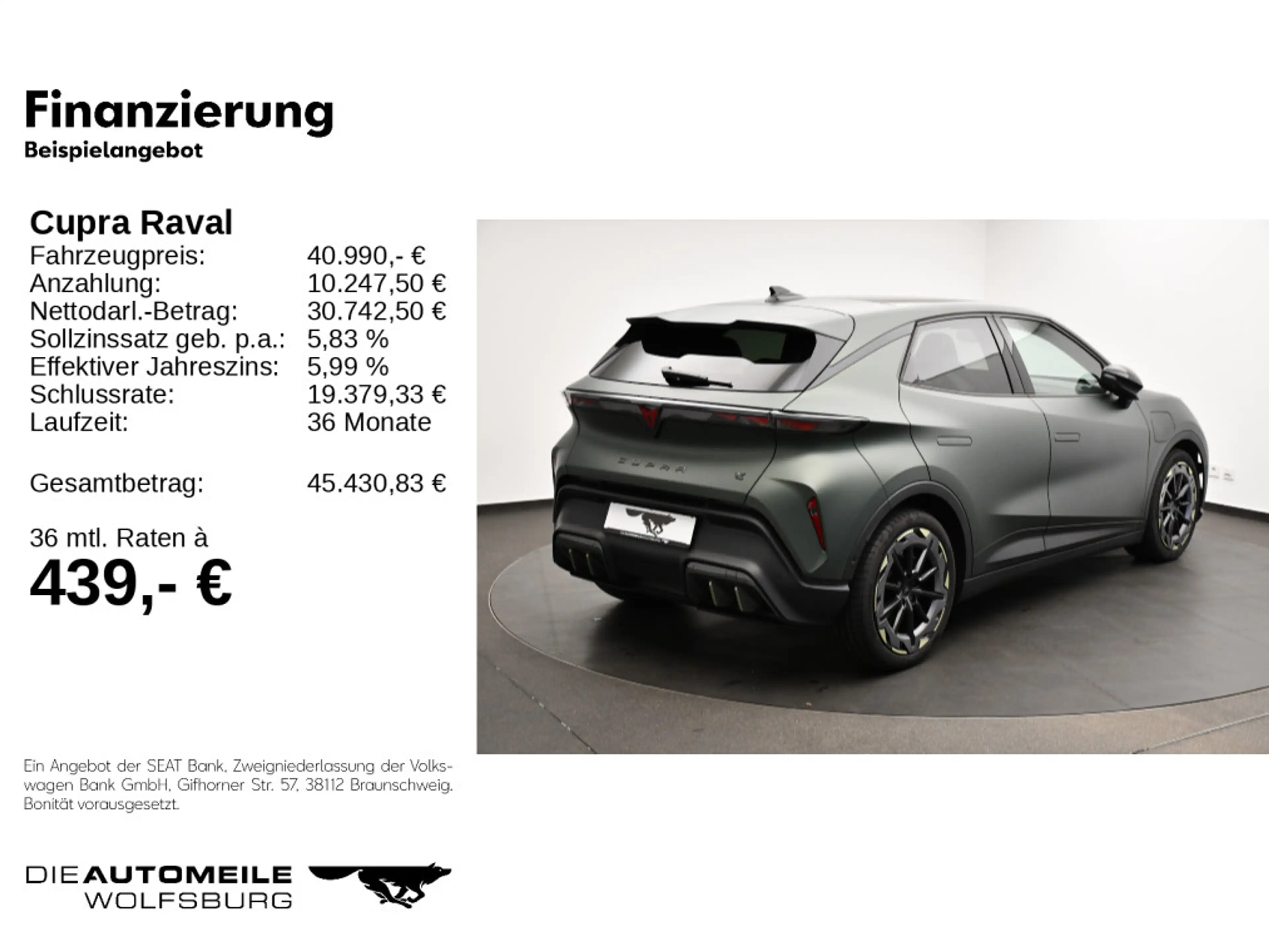 CUPRA Raval VZ Edition Extreme — photo 2
