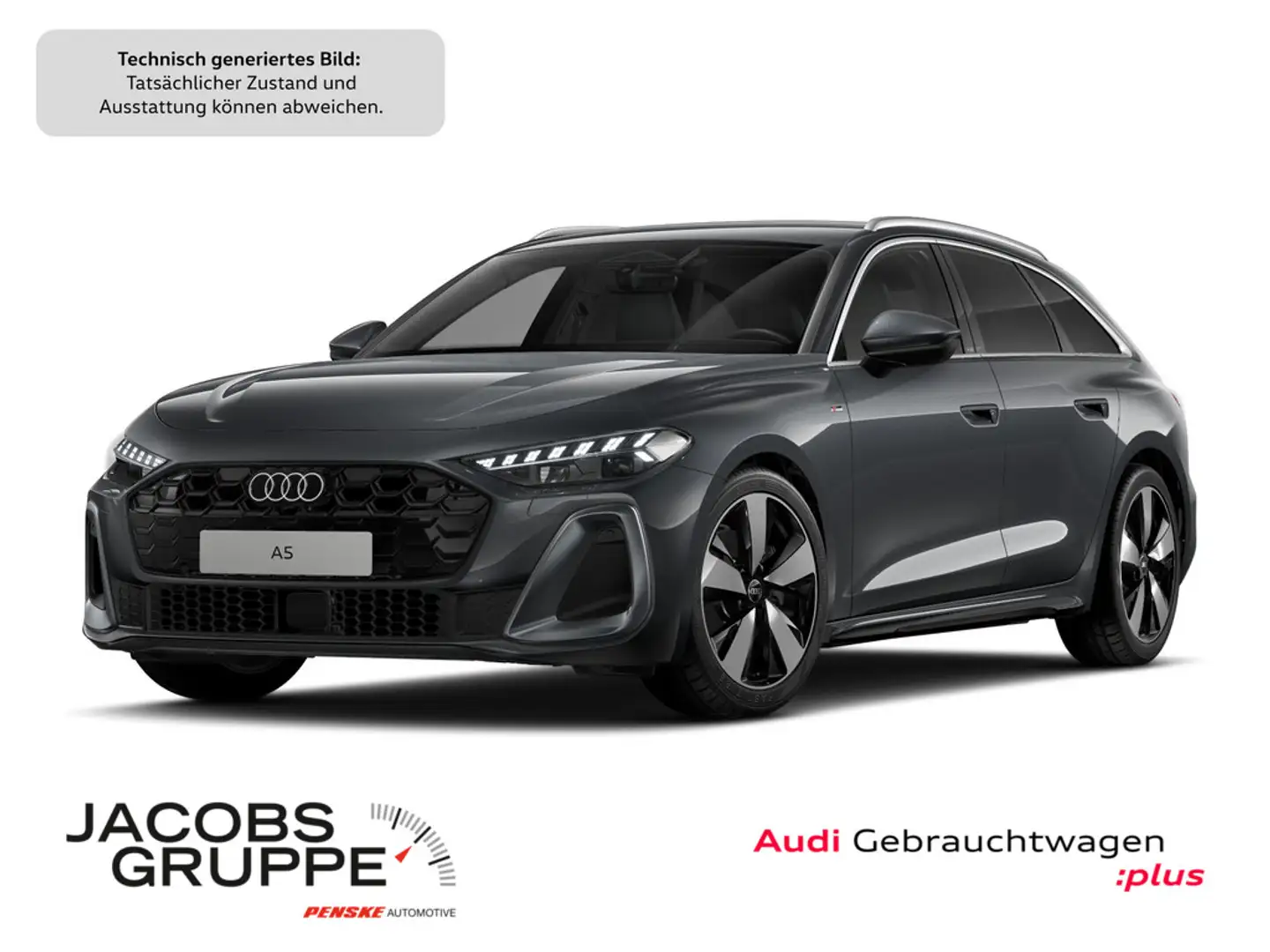 Audi A5 Avant TFSI 150 kW S line ACC,SHZ,AHK,RFK Grau - 1