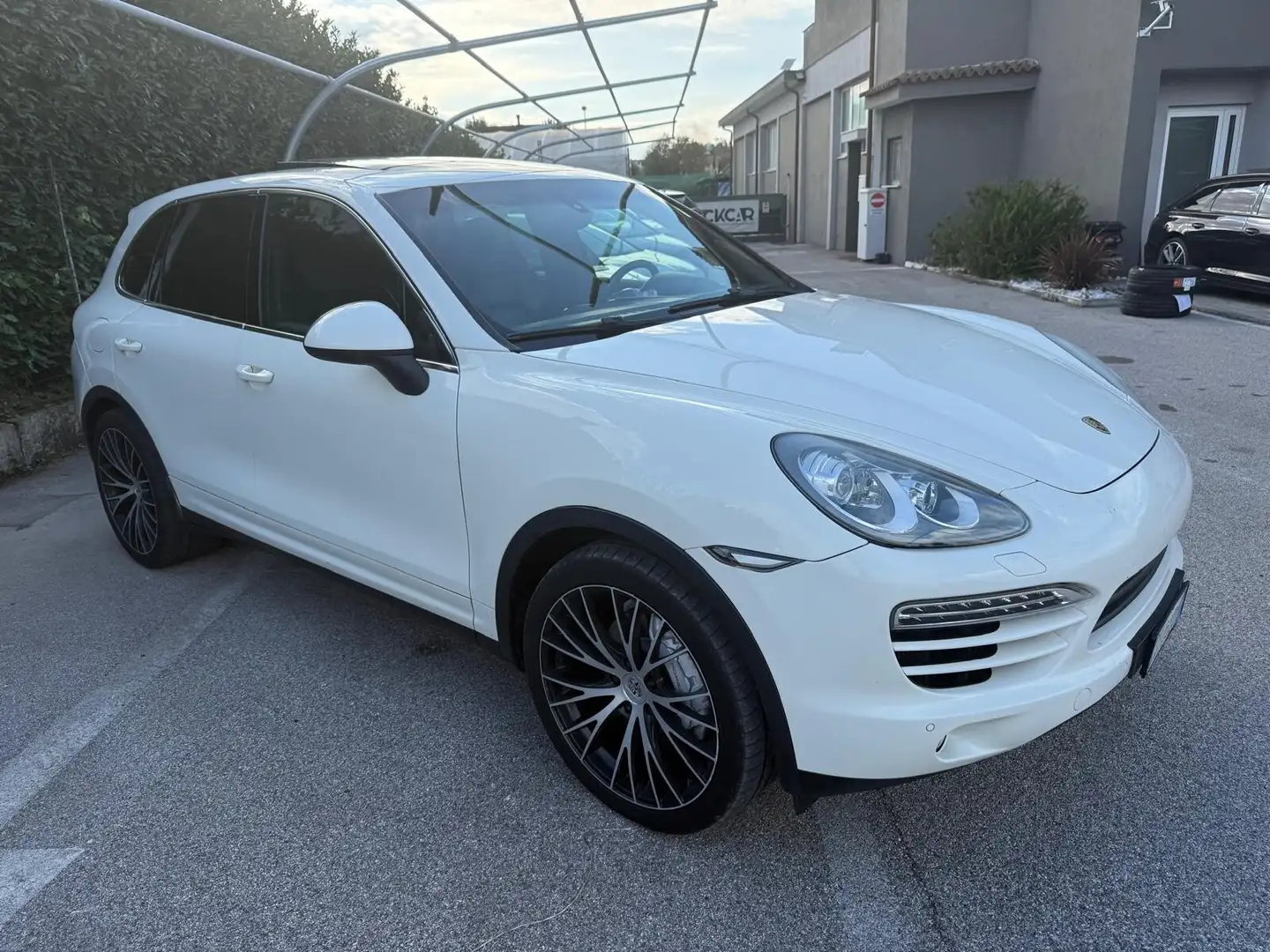 Porsche Cayenne Cayenne 3.0 Diesel Blanc - 1
