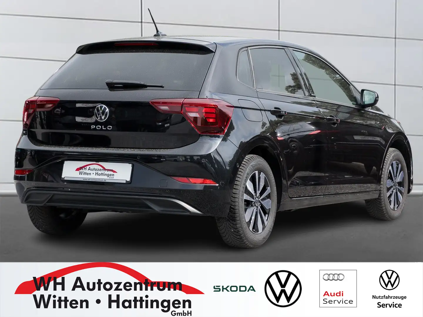 Volkswagen Polo 1.0 TSI MOVE NAVI REARVIEW GJ-REIFEN LED PARK-A... Schwarz - 2