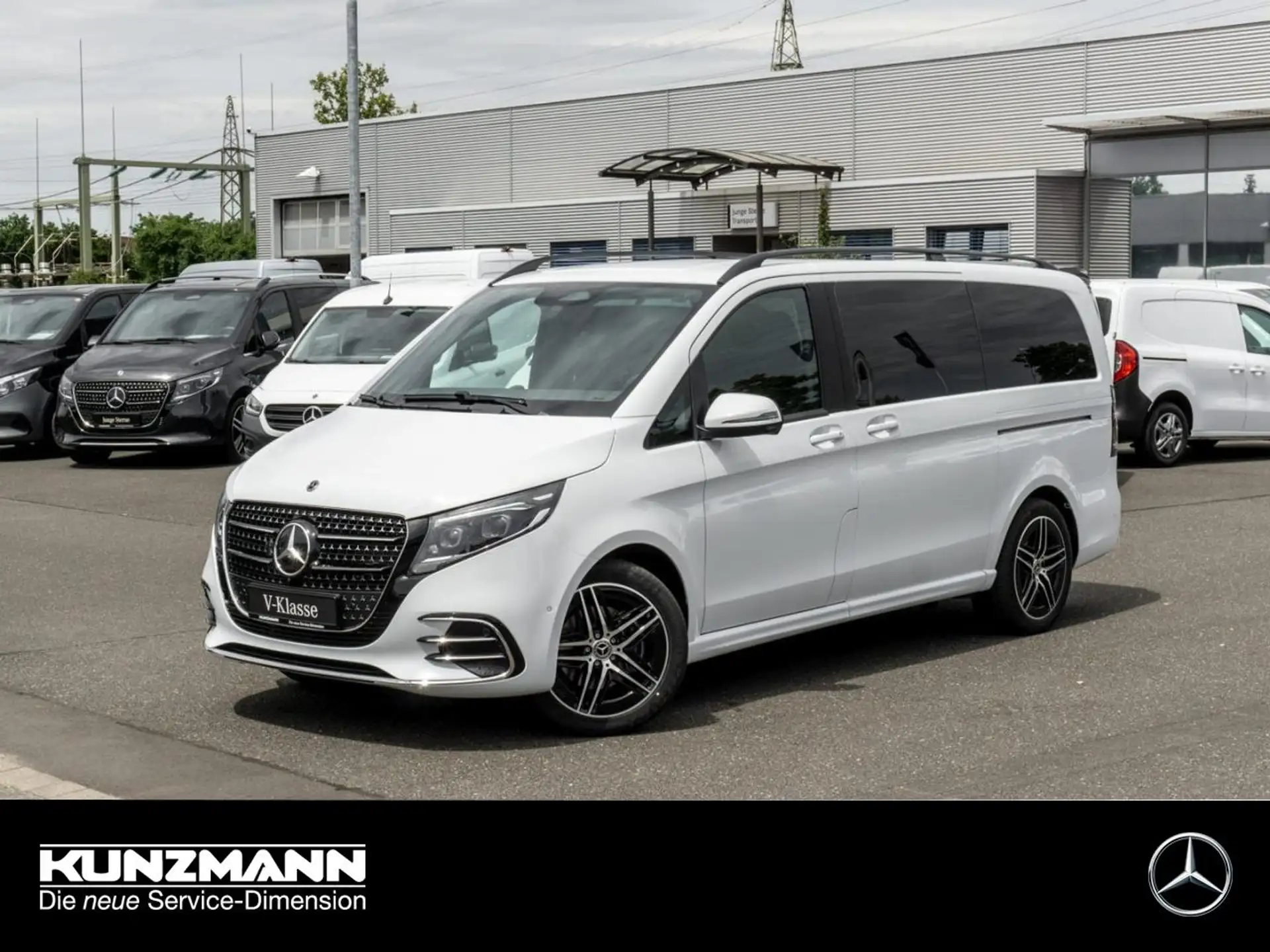 벤츠 Mercedes-Benz V 300 d STYLE Lang AMG Standhzg Distronic AHK 2026 흰색 사진 1