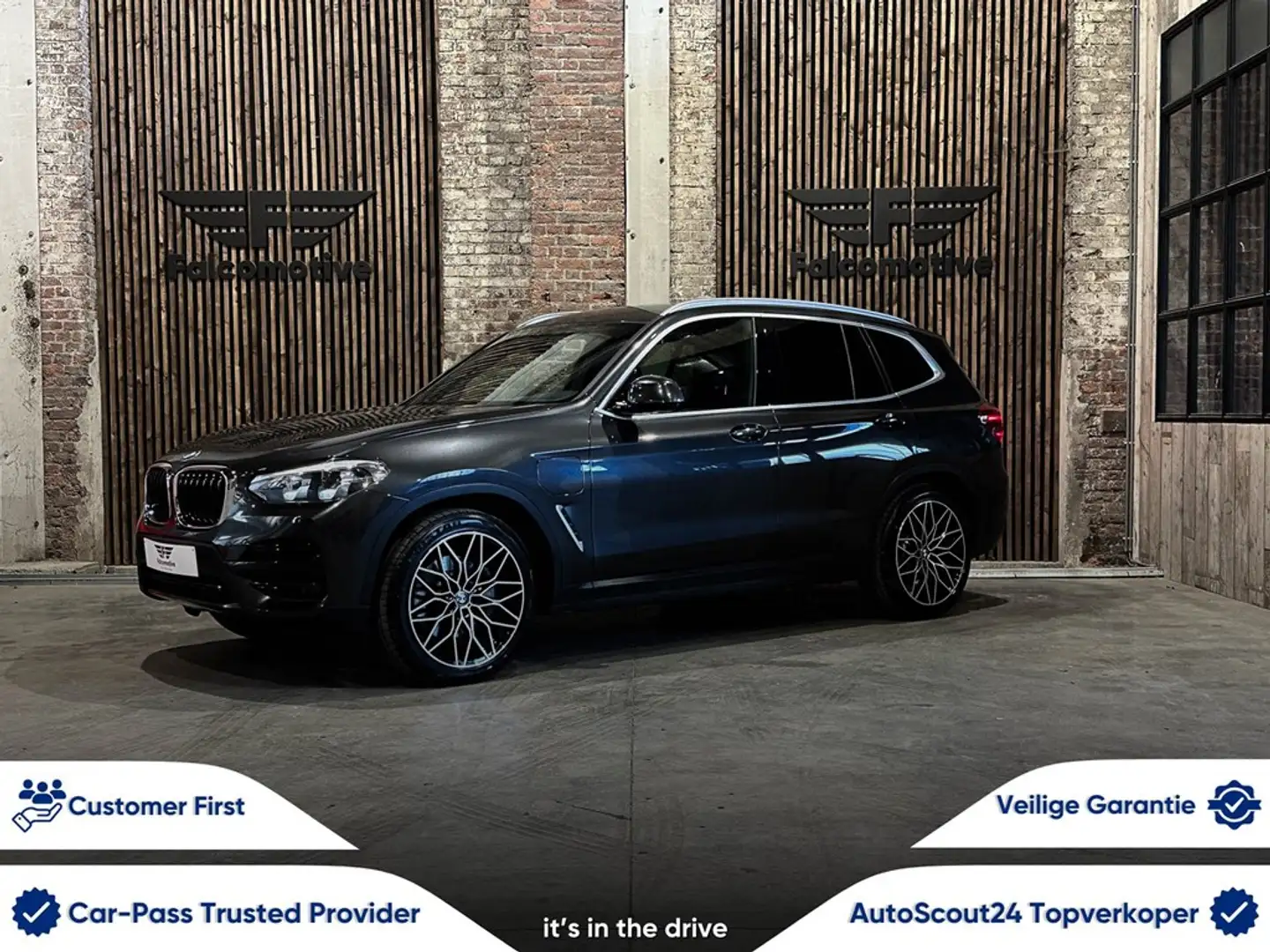 BMW X3 xDrive30e*PHEV*DAB*CARPLAY*LEDER*ADVANTAGE* Gris - 1