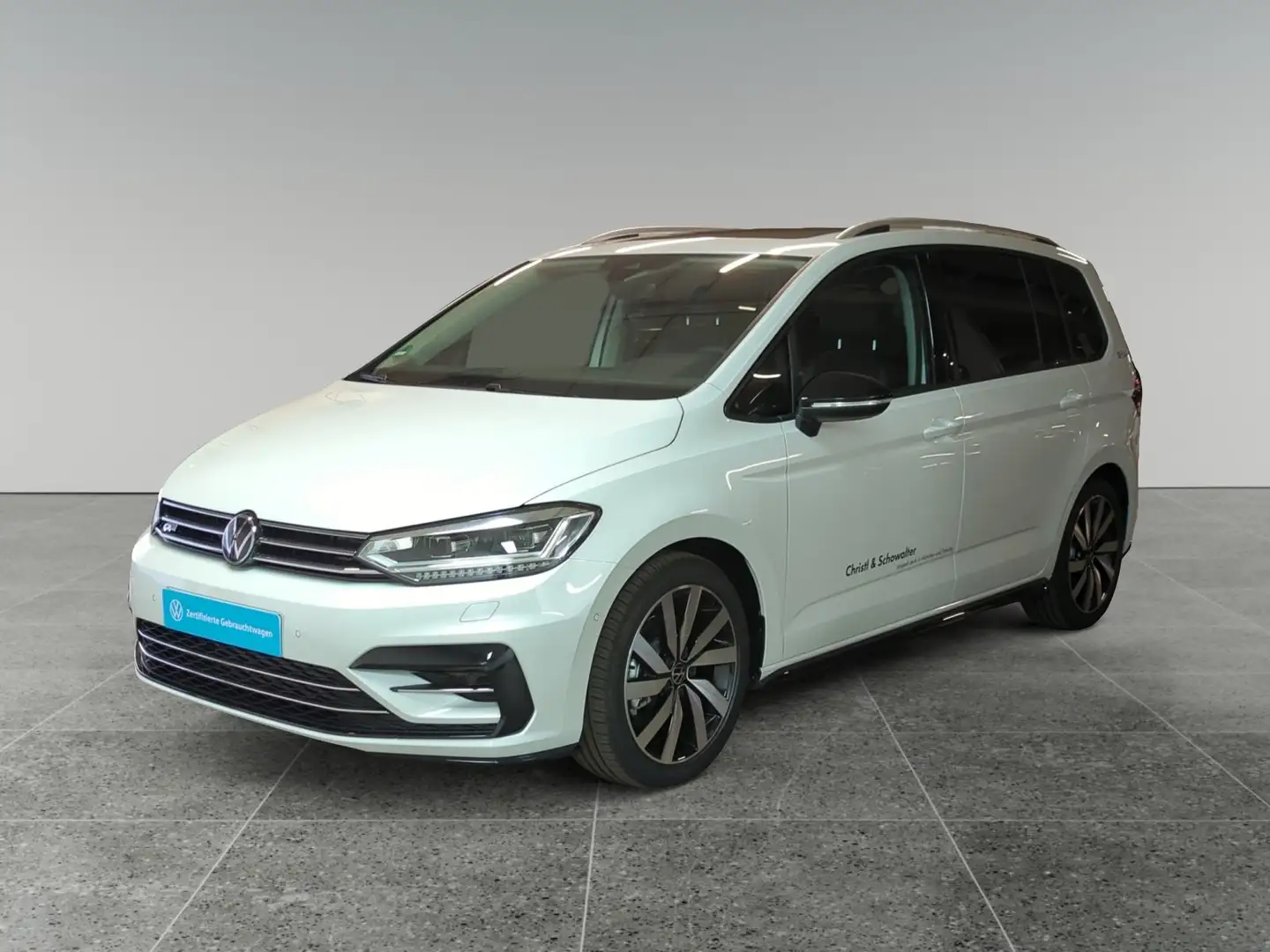 Volkswagen Touran 1.5 TSI DSG GOAL R-Line Ext. AHK LED PANO Weiß - 2