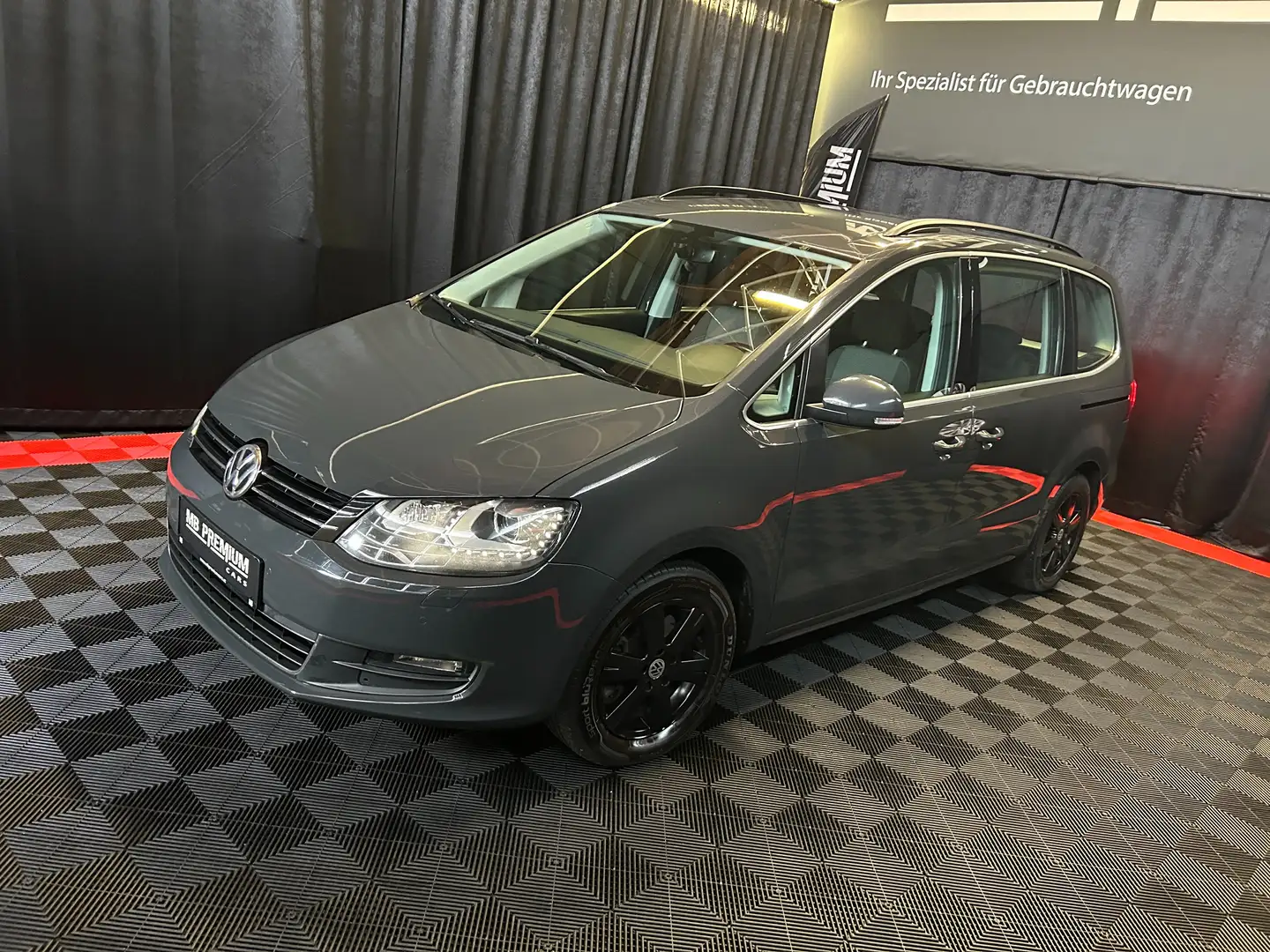 Volkswagen Sharan Comfortline *DSG*AHK*ACC*XENON* Grijs - 1