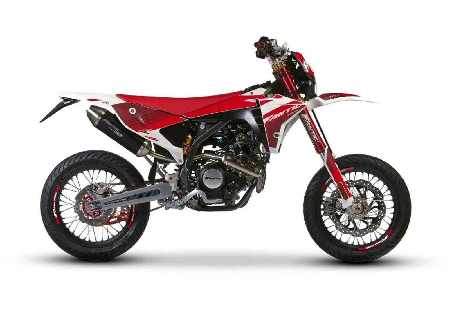 Fantic 125M 125 XMF MOTARD COMPETITION E5 MY23 Blanc - 2