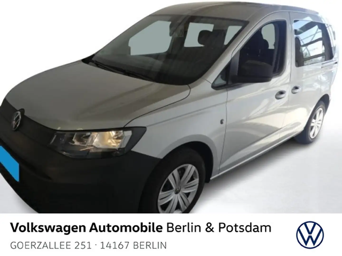 Volkswagen Caddy 1.5 TSI DSG Klima PDC MFL Telefon Argento - 1