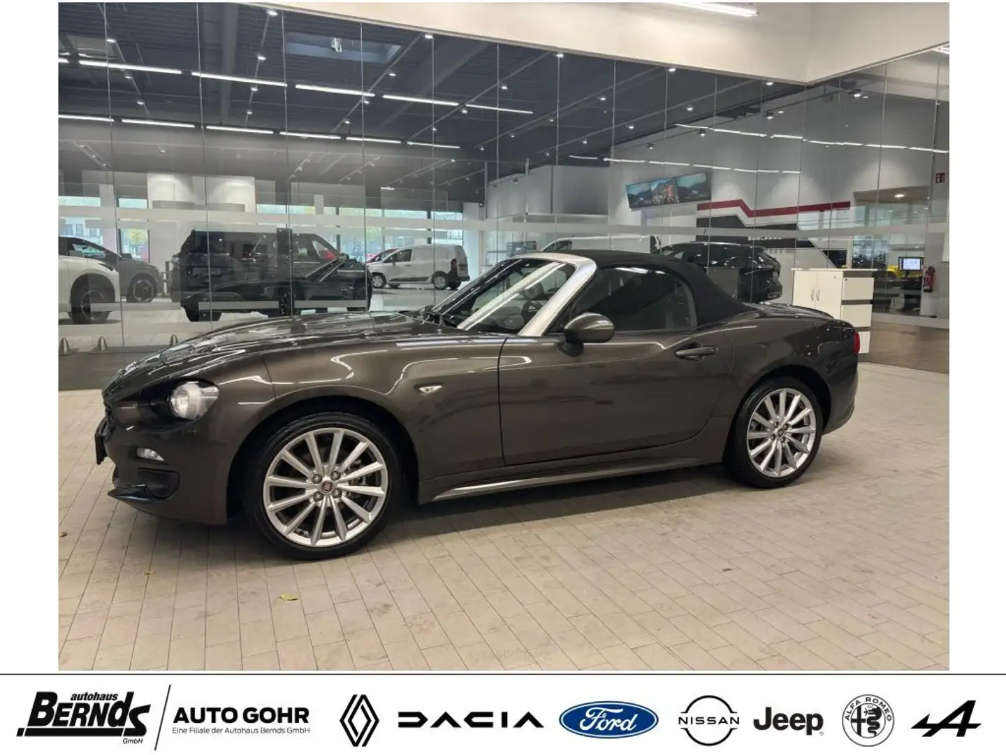 Fiat 124 Spider 1.4 MultiAir Turbo Lusso BOSE SOUNDS. NAVI R-KAM Braun - 1