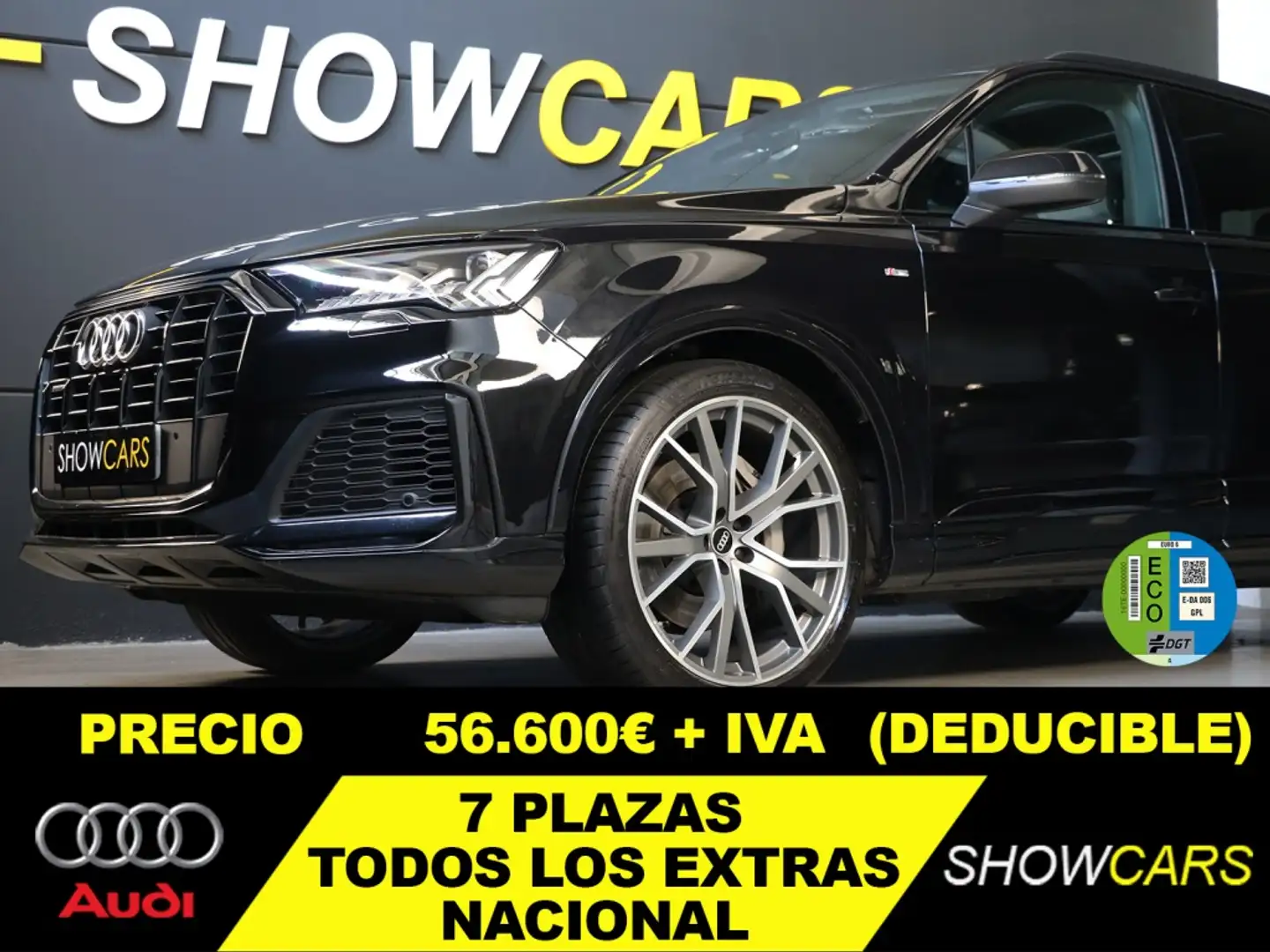 Audi Q7 50 TDI Black line edition quattro Negro - 1