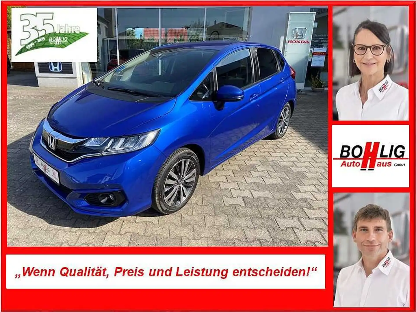 Honda Jazz 1.3 Elegance inkl. Winterräder! Kék - 1