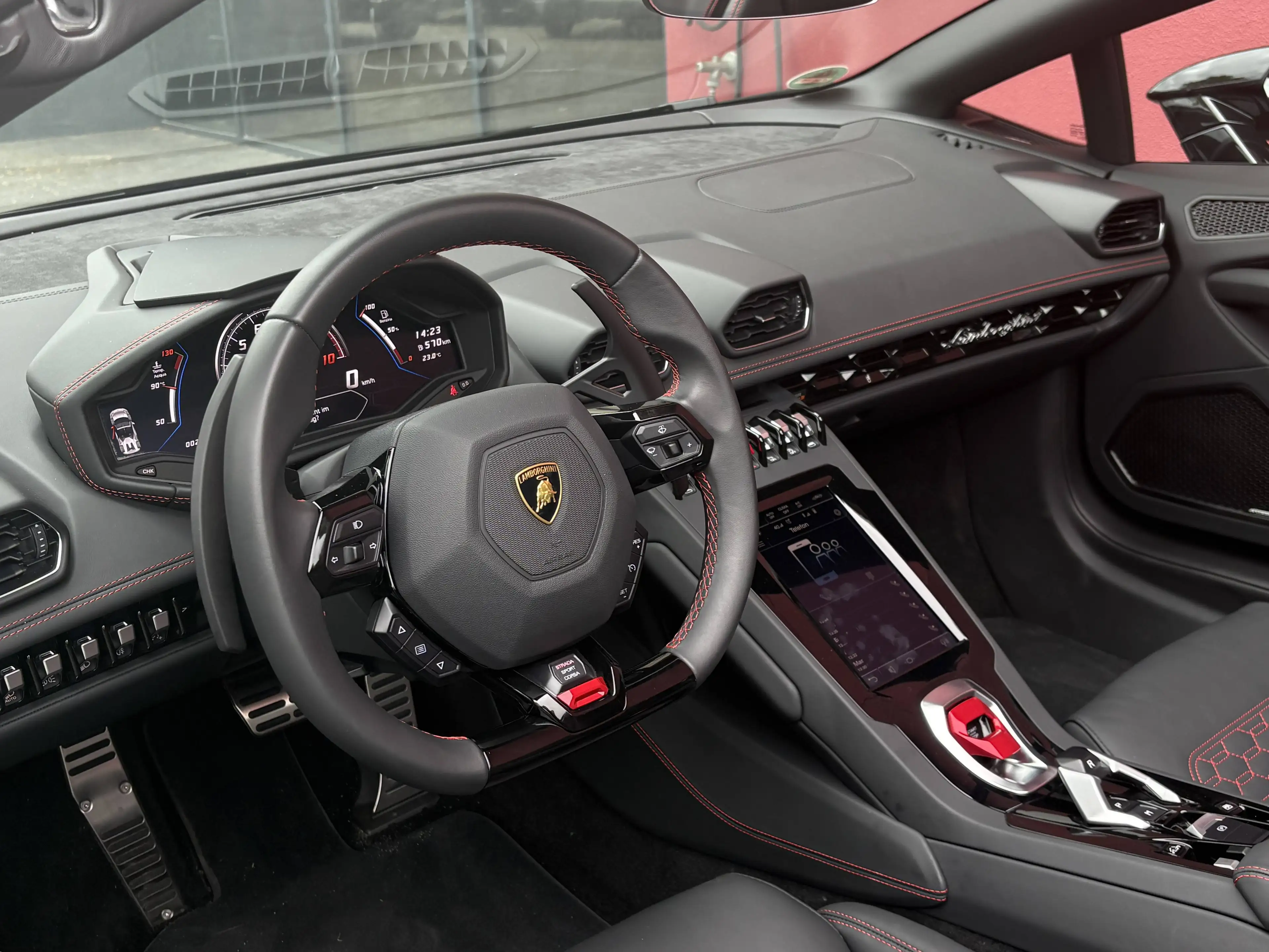 Lamborghini Huracán HURACAN EVO SPYDER AWD 640PS NUR 2.900KM SENSONUM LIFT TOP — photo 12