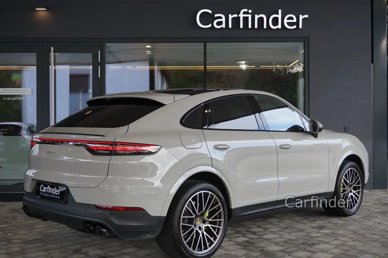 Porsche Cayenne Coupe E-Hybrid Aut. HEAD-UP,KREIDE,PANO Weiß - 2